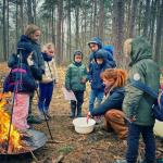 Forest School - koken op vuur